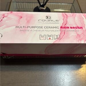 Multi-Purpose Ceramic Hair Brush - Pink